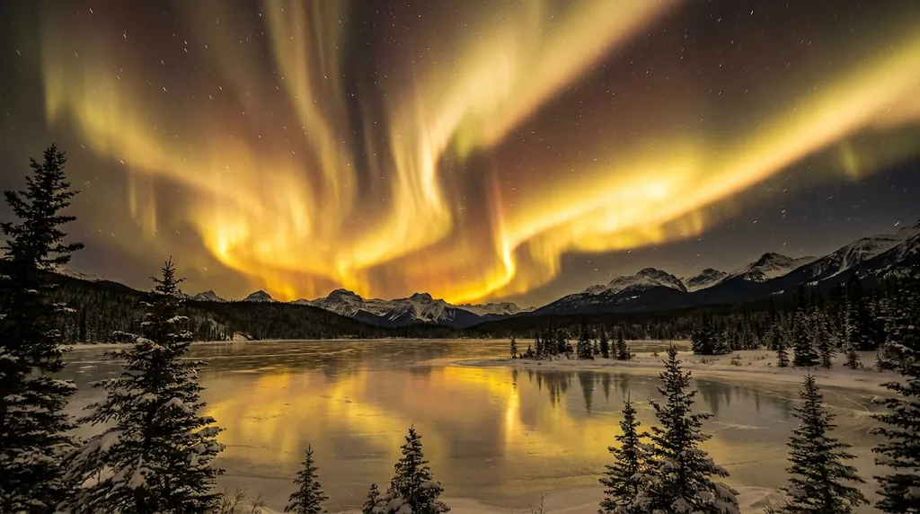 Aurore Boreal - Jaune