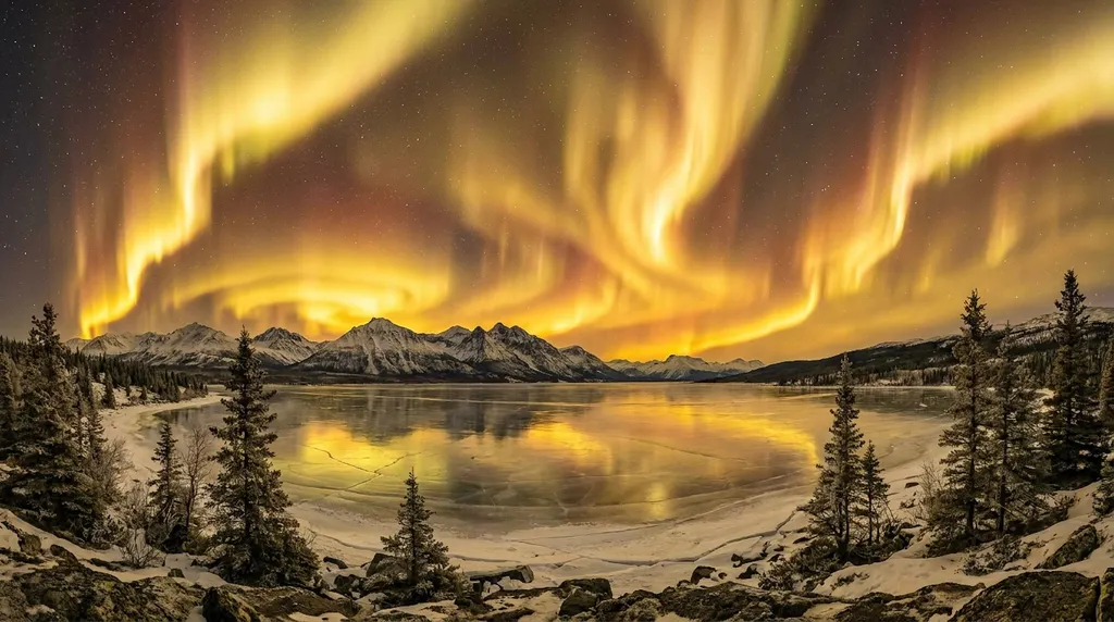Aurore Boreal - Jaune