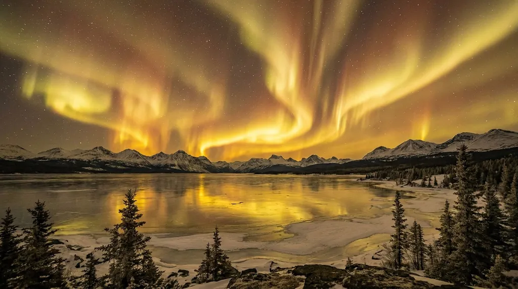 Aurore Boreal - Jaune