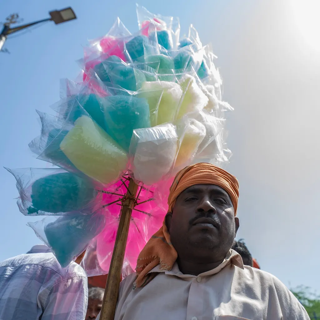 Barbapapa, Agra, India.