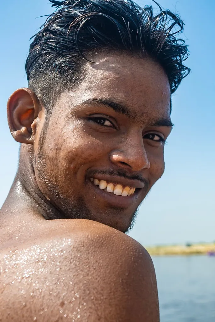 Baigneur, Vrindavan, India.