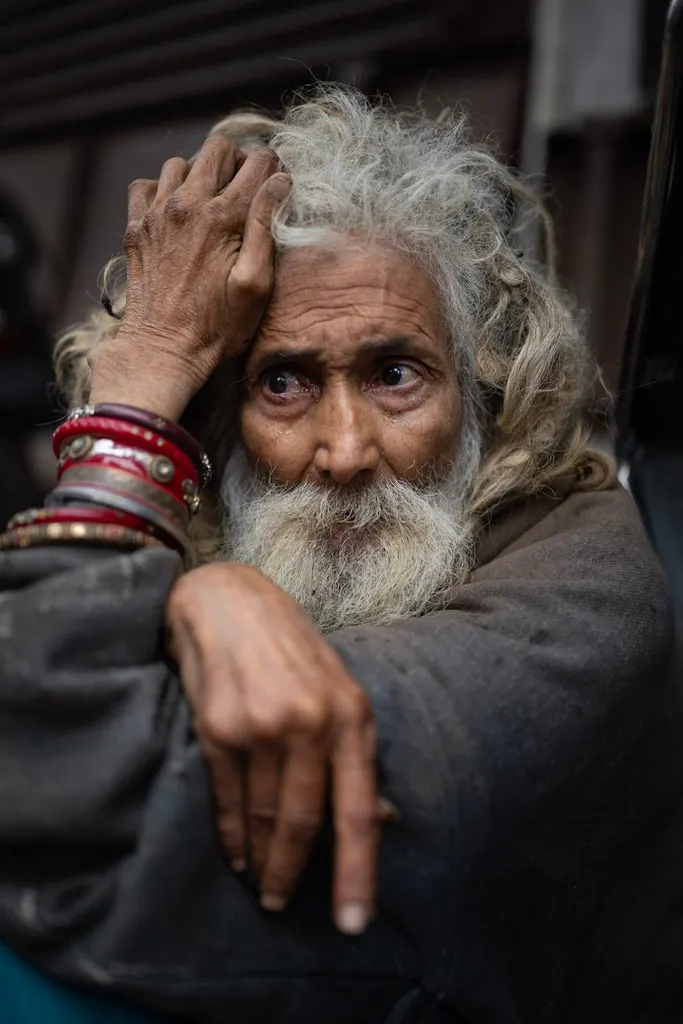 Sagesse des Rues, Mathura, India.