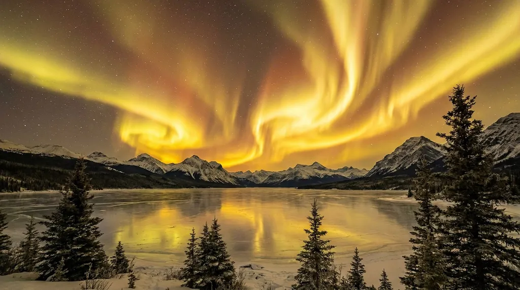 Aurore Boreal - Jaune