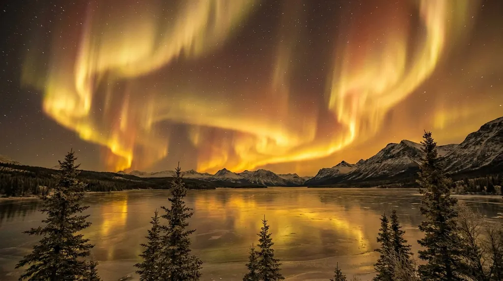 Aurore Boreal - Jaune