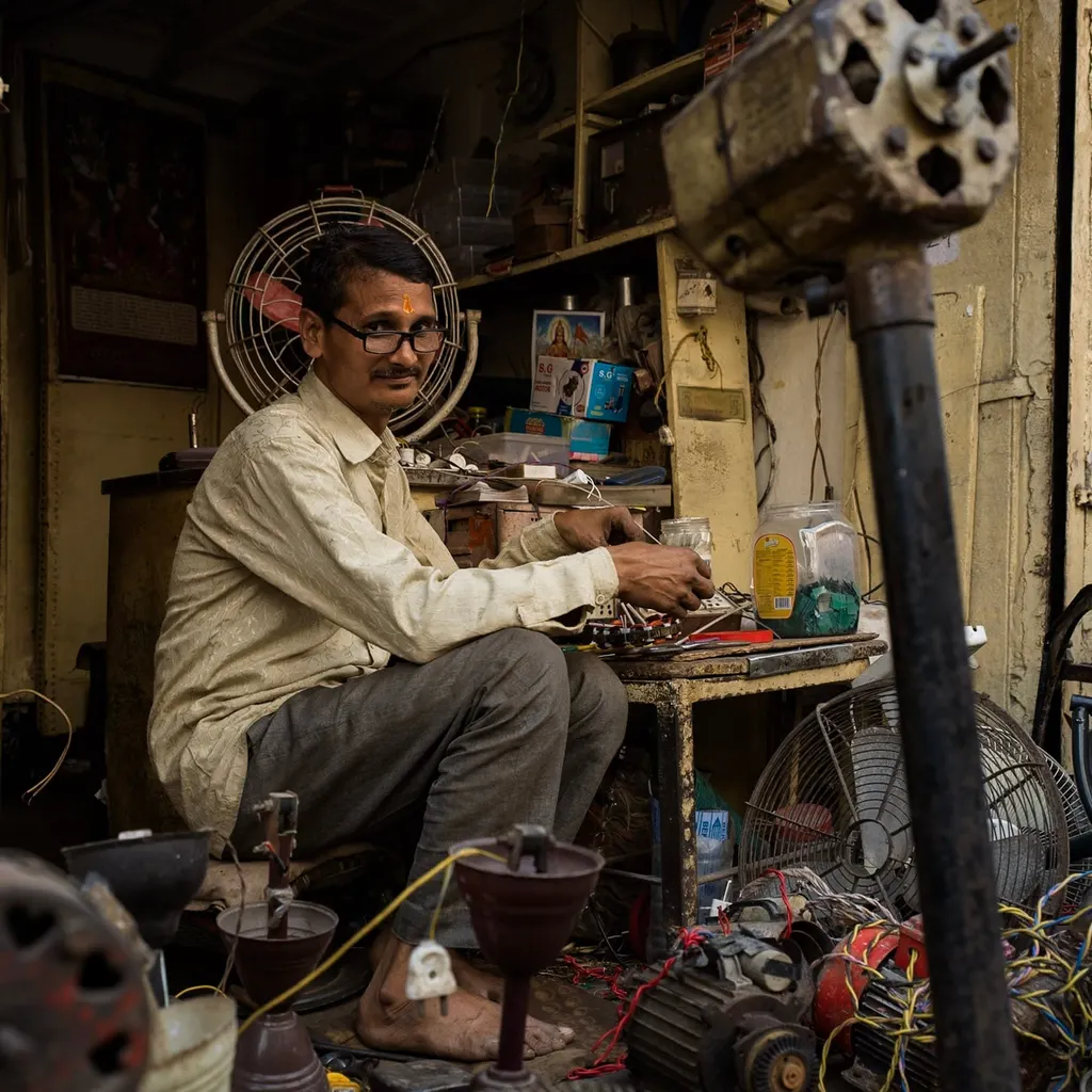 Mister Fan, New Delhi, India.
