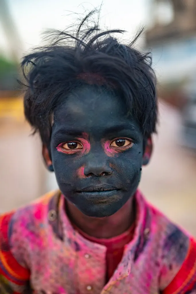 L'obscurité percée, Nandgaon, India.