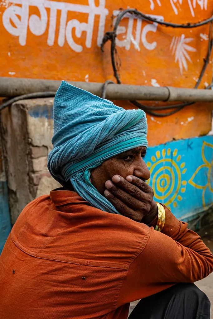 Harmonie chromatique, Mathura, India.