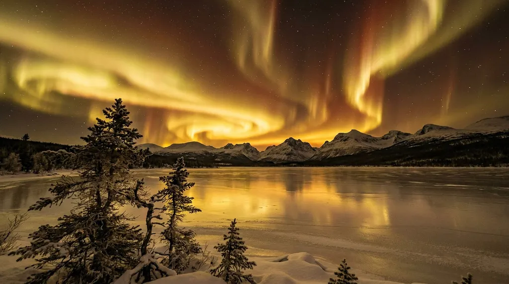 Aurore Boreal - Jaune