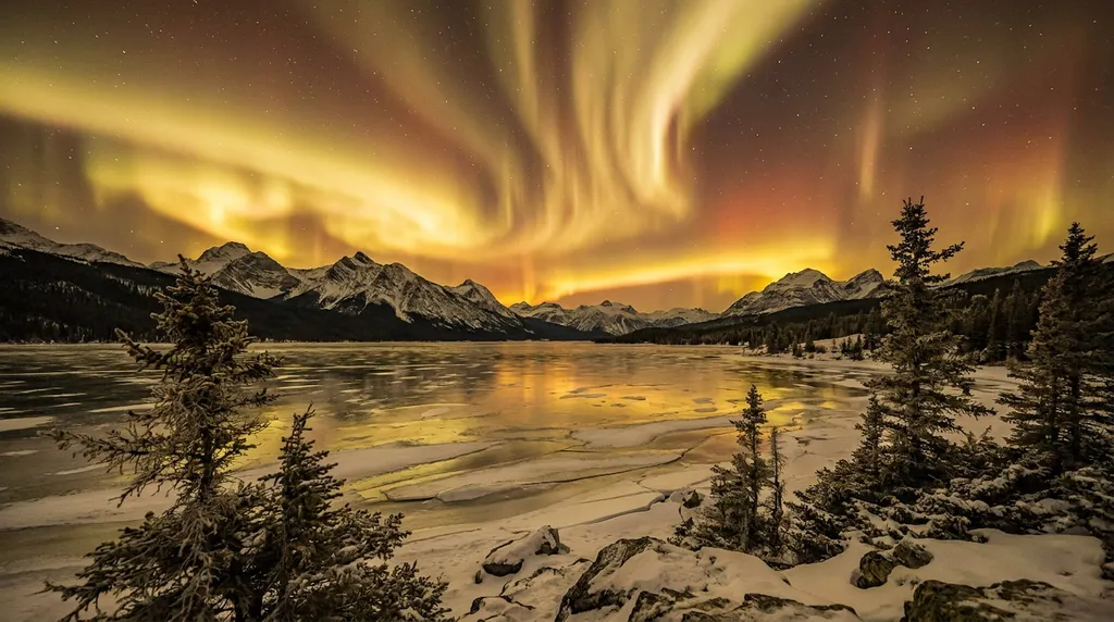 Aurore Boreal - Jaune