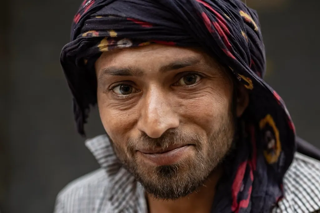 Capitaine Crochet, Portrait, New Delhi, India.