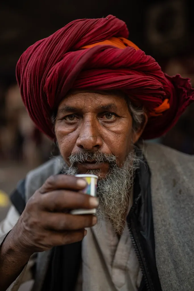 Café-Turban, New Delhi, India.