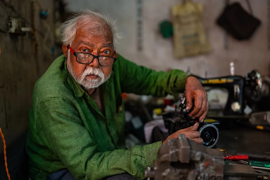 Mister Singer, New Delhi, India.