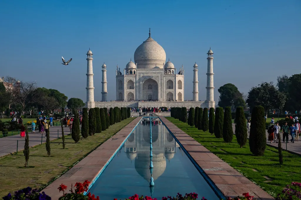 Le Taj, Agra, India.