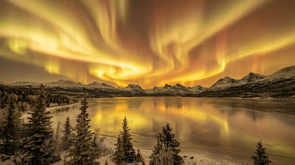Aurore Boreal - Jaune